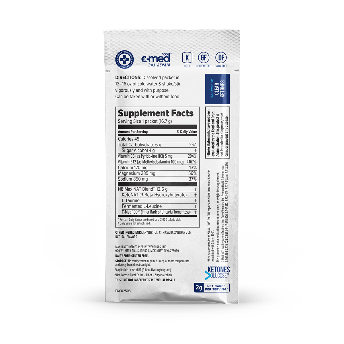 KETO//OS NAT® Clear Ketones