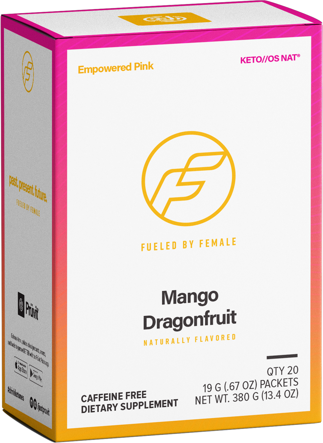 KETO//OS NAT® Fueled By Female Mango Dragonfruit
