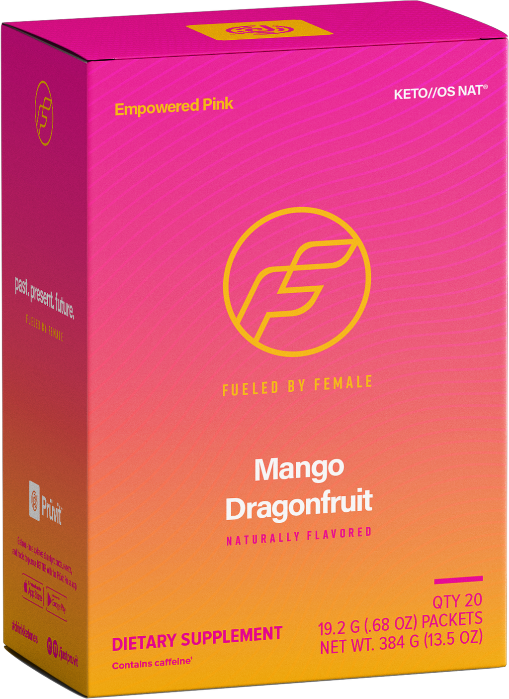 KETO//OS NAT® Fueled By Female Mango Dragonfruit