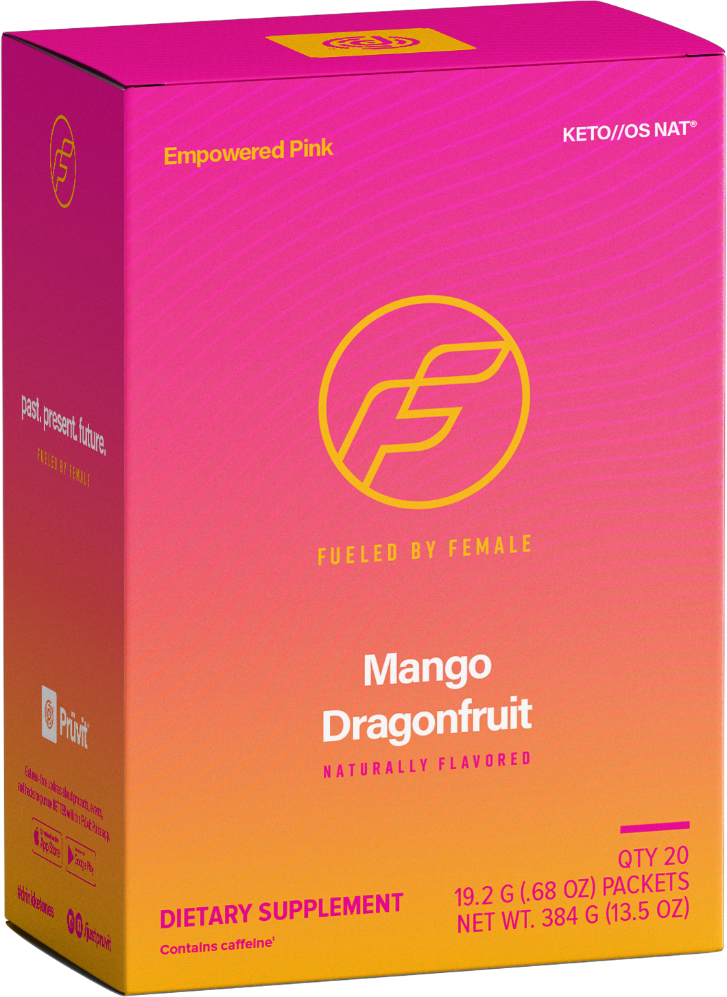 KETO//OS NAT® Fueled By Female Mango Dragonfruit