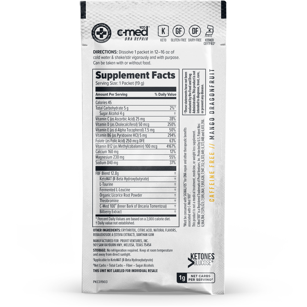 KETO//OS NAT® Fueled By Female Mango Dragonfruit