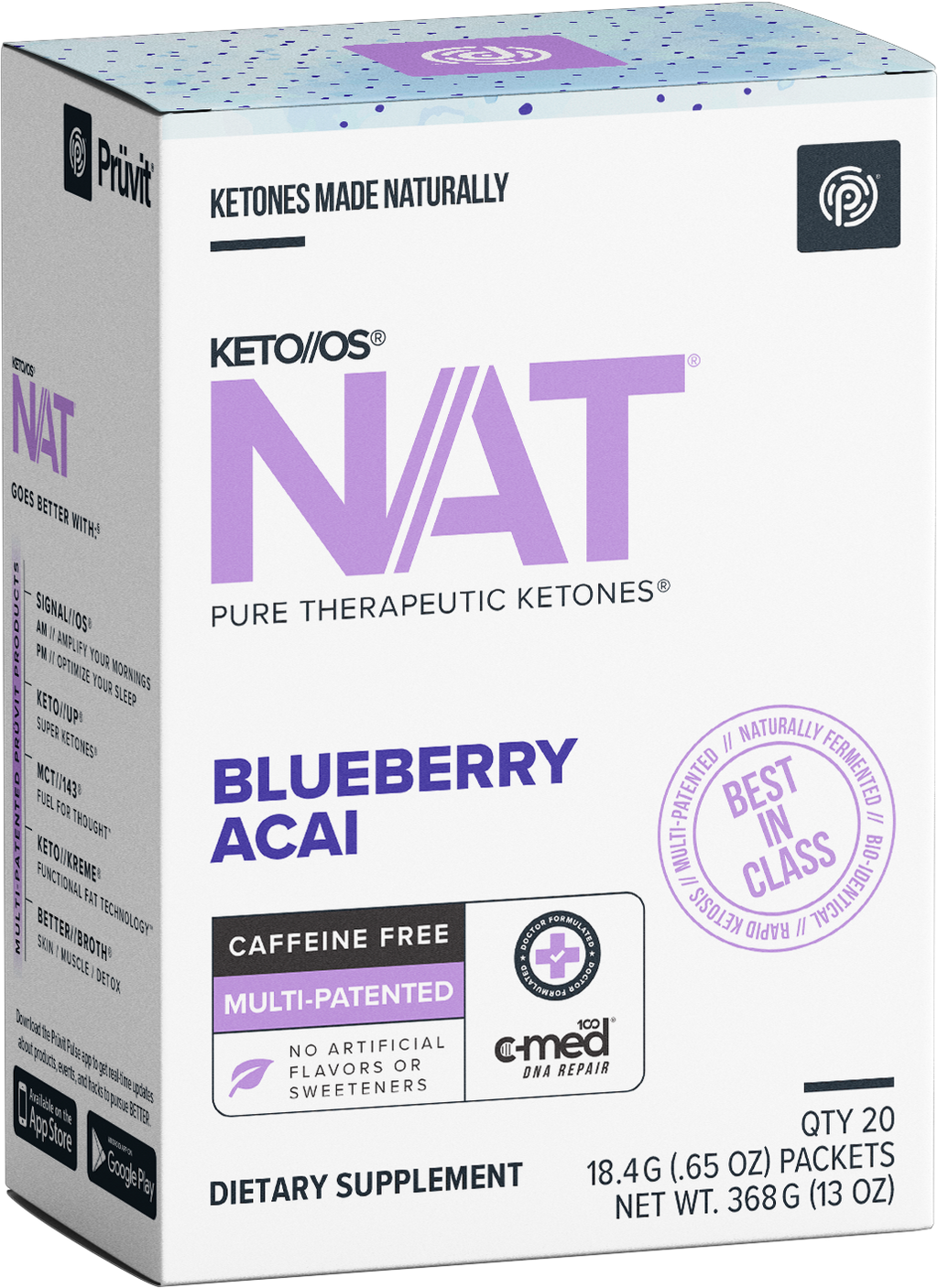 KETO//OS NAT® Blueberry Acai