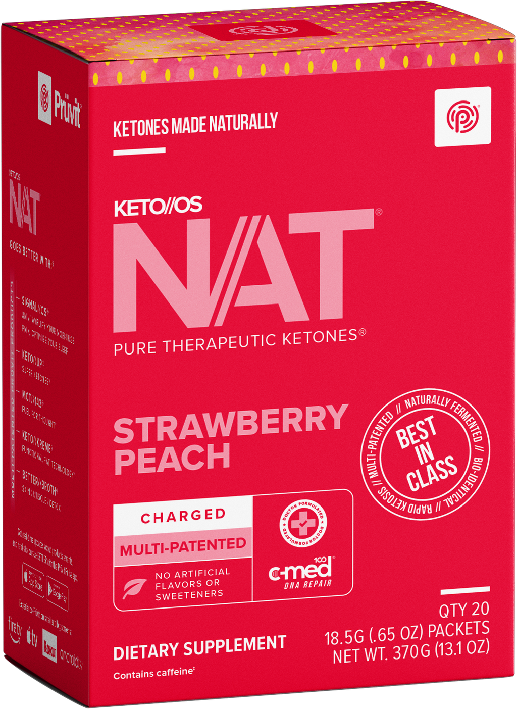 KETO//OS NAT® Strawberry Peach