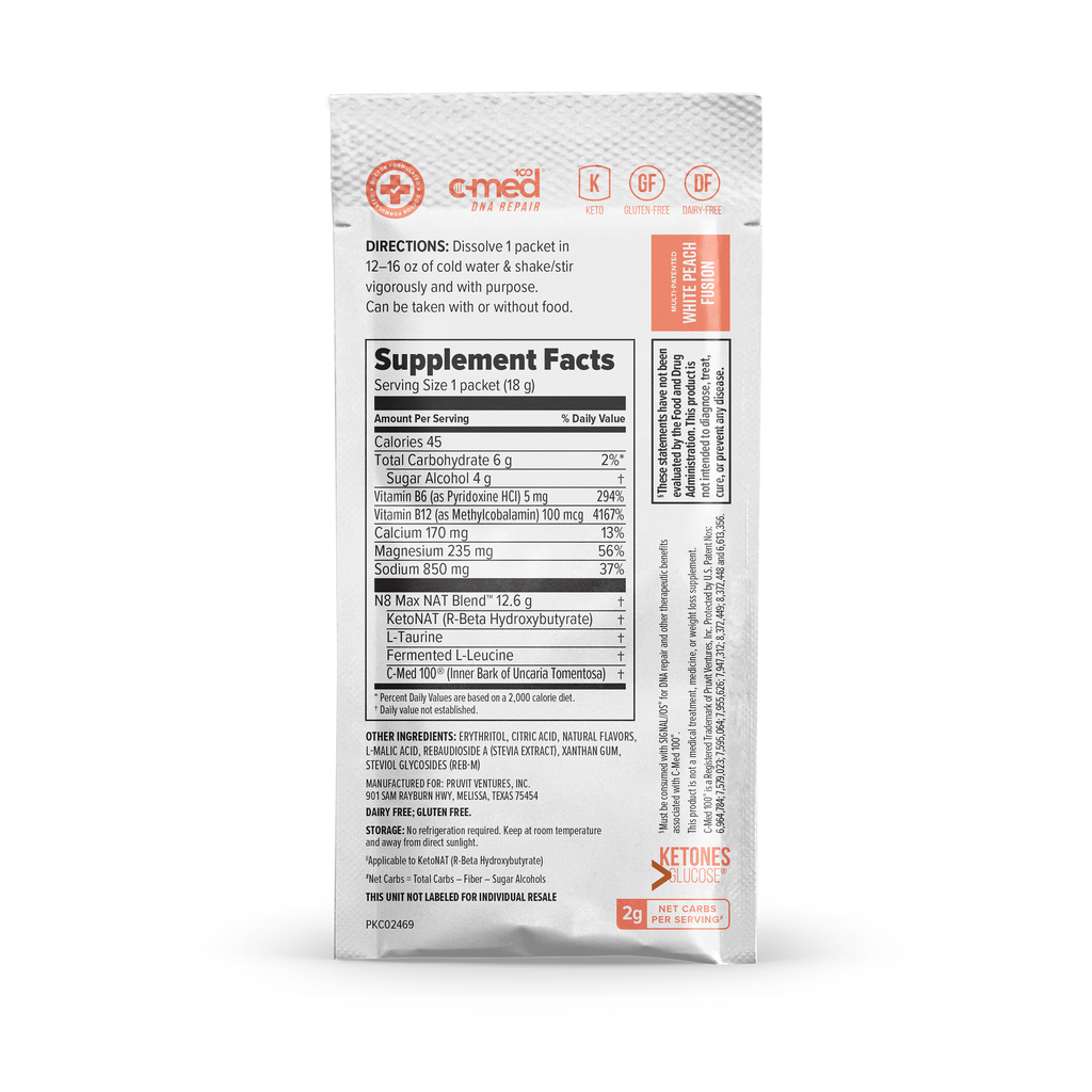 KETO//OS NAT® White Peach Fusion