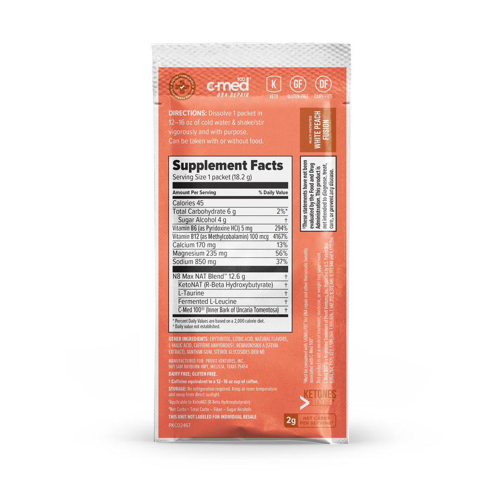 KETO//OS NAT® White Peach Fusion