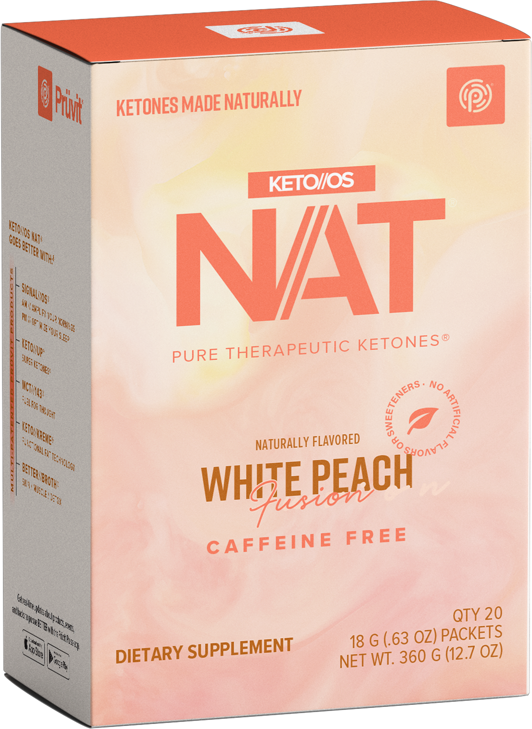 KETO//OS NAT® White Peach Fusion
